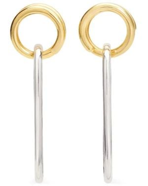 Courreges Pendientes Holy Union - Blanco
