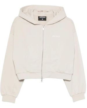 WRSTBHVR Eria V2 Logo-Print Zip-Up Hoodie - White