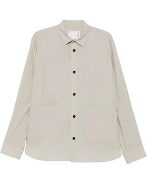 Sacai Patch-Pocket Shirt - White