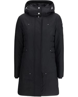 Moose Knuckles Parka Cloud À Capuche - Blue