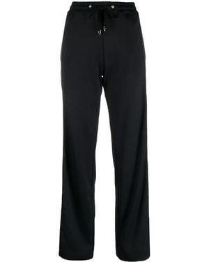 John Richmond Drawstring Straight-Leg Pants - Black