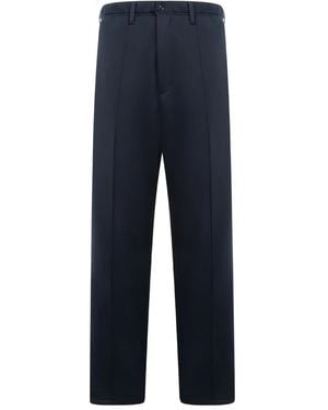 Engineered Garments Rear Zipped-Pocket Trousers - Blue