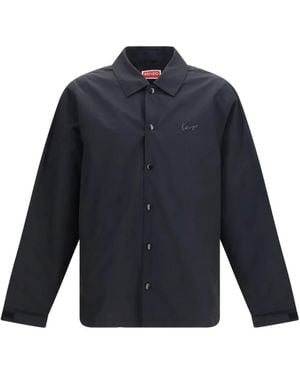 KENZO Signature Coach Jacket - Blue