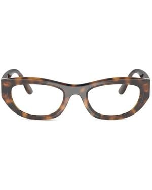 Vogue Eyewear Bril Met Geometrisch Montuur - Bruin