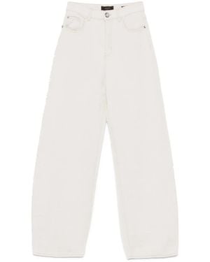 Moorer Pantalones Blanche - Blanco