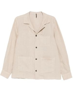 Dell'Oglio Patch-Pocket Shirt - Natural
