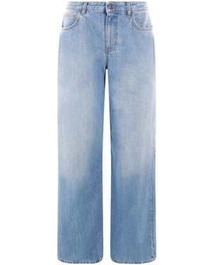 The Row Eglitta Wide-leg Jeans - Blue