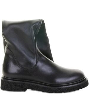 Guglielmo Rotta Kniehohe Kobe Davidson Stiefel - Schwarz