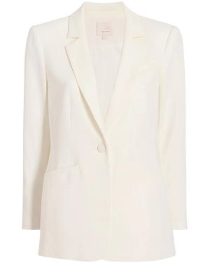 Cinq À Sept Karlie Notched-Lapel Single-Breasted Blazer - Natural