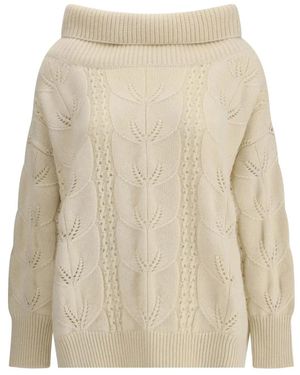 Ermanno Scervino Roll-Neck Sweater - Natural