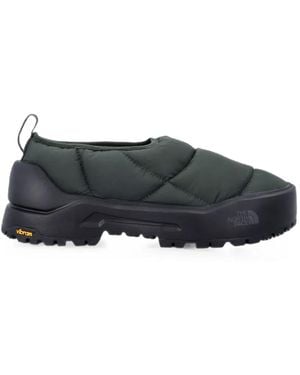 The North Face Base Camp Thermoball Quilted Vibram Slip-Ons - Black
