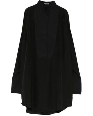 Tom Ford Chemisier Con Bottoni - Nero
