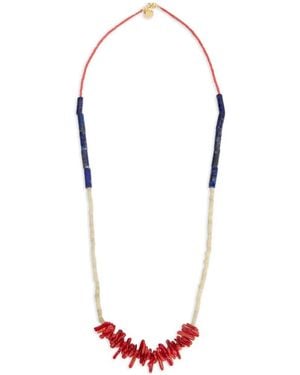 Undercover Collar Con Cuentas - Blanco