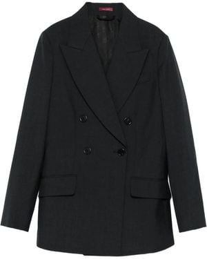 Gucci Blazer Mit Fallendem Revers - Schwarz