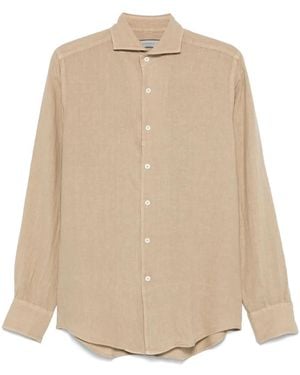 Canali Linen Shirt - Natural