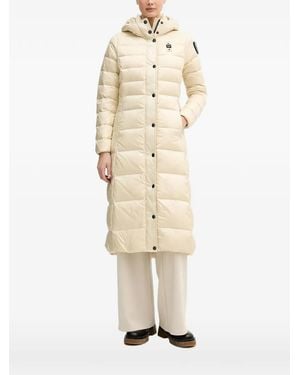 Blauer Hooded Padded Jacket - Natural