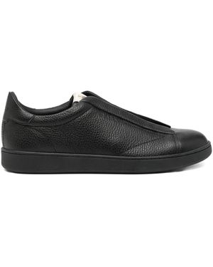 Bally Retro Crest Trainers - Black