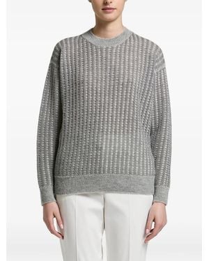 Peserico Crew-Neck Jumper - Grey