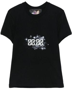Coperni X Disney T-Shirt Con Stampa Midnight - Nero