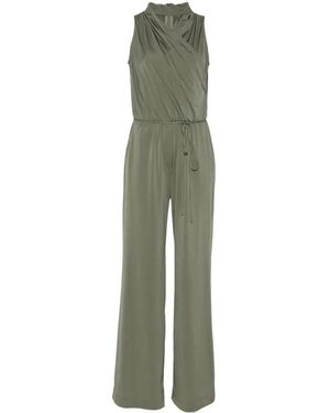 Luisa Cerano Combinaison À Design Sans Manches - Green