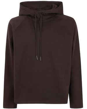 Woc Raglan-Sleeve Hoodie - Brown