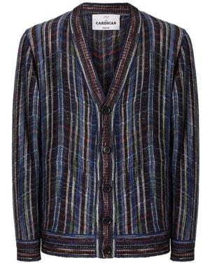 Missoni Multicoloured Cardigan - Blue