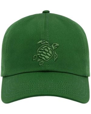 Vilebrequin Gorra Con Tortuga Bordada - Verde