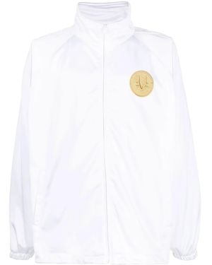 Vetements Logo-Patch Sport Jacket - White