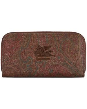 【送料&関税込】Etro Zip Around Paisley Wallet Etro Zip Around Paisley Wallet | italist