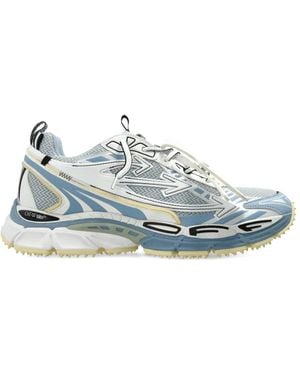 Off-White c/o Virgil Abloh Be Right Back Paneled Sneakers - Blue