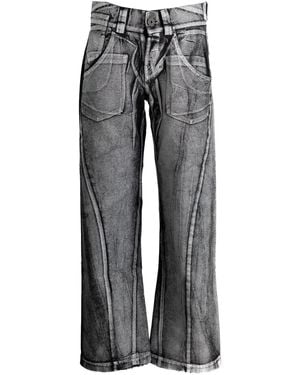 VAQUERA Painted Jeans - Grey