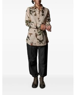 Aleksandr Manamïs Button-Fastening Long-Sleeve Shirt - Natural