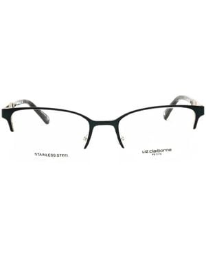 Liz Claiborne Lunettes De Vue À Monture Papillon - White
