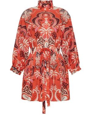 Cara Cara Vestido corto Beatrice - Rojo