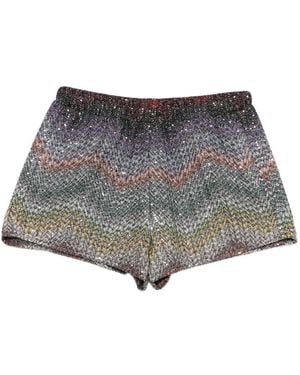 Missoni Zigzag Shorts - Gray