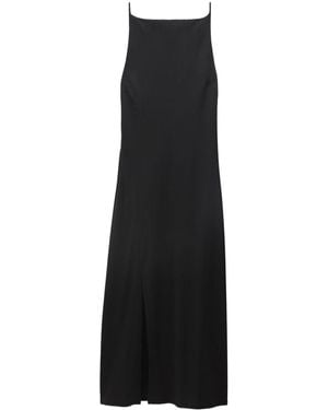 Filippa K Side-Slit Sleeveless Maxi Dress - Black