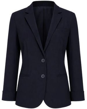 ANONYM APPAREL Single-Breasted Blazer - Blue