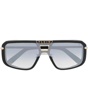 Philipp Plein Occhiali Da Sole Squadrati - Grigio