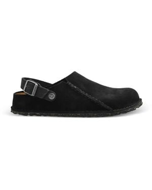 Birkenstock Mules Lutry Planos - Negro