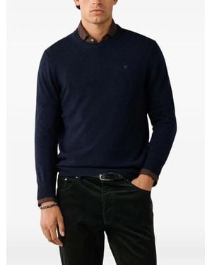 Hackett Pullover Mit Rundhalsausschnitt - Blau