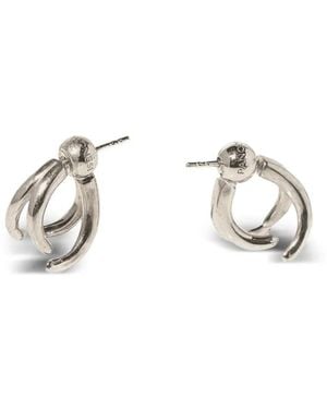 Panconesi Curved Earrings - Natural
