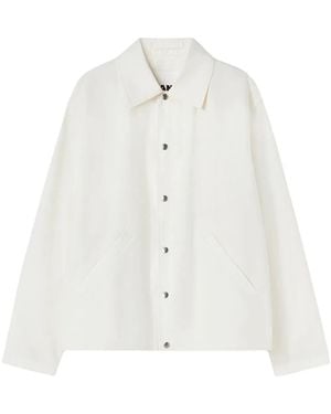 Jil Sander シャツジャケット - ホワイト