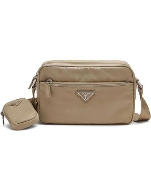Prada Re-Nylon Shoulder Bag - Natural