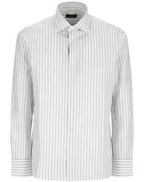 Herno Striped Shirt - White