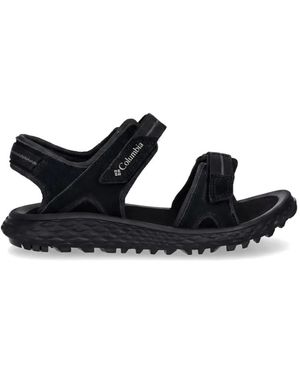 Columbia Logo-Patch Sandals - Black