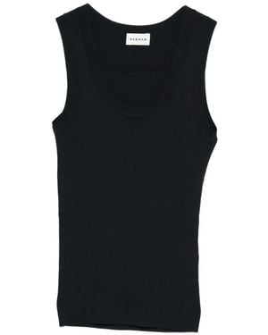 P.A.R.O.S.H. Haut En Maille Nervurée - Black