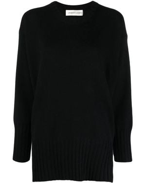 Lamberto Losani Trui Met Ronde Hals - Zwart