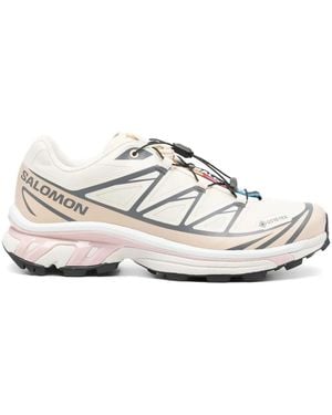 Salomon XT-6 GTX Waterproof Trainers - White