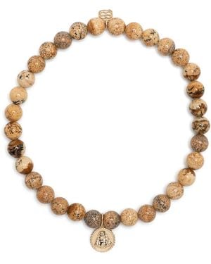 Sydney Evan 14Kt Geelgouden Armband - Wit