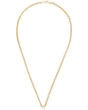Lizzie Mandler 18Kt Diamond Chain Necklace - Metallic